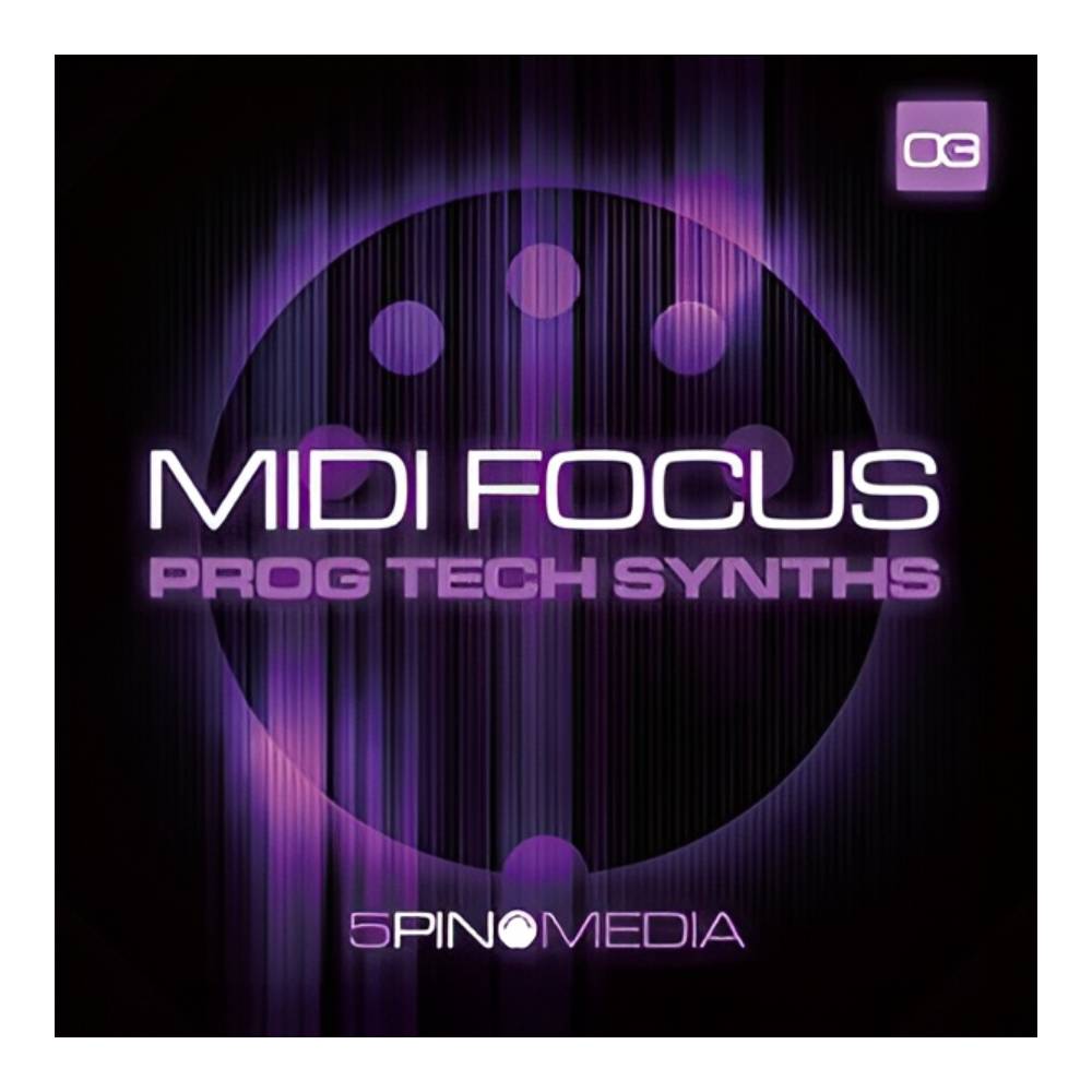Rakuten - 5PIN MEDIA MIDI FOCUS - PROG TECH SYNTHS [メール納品]