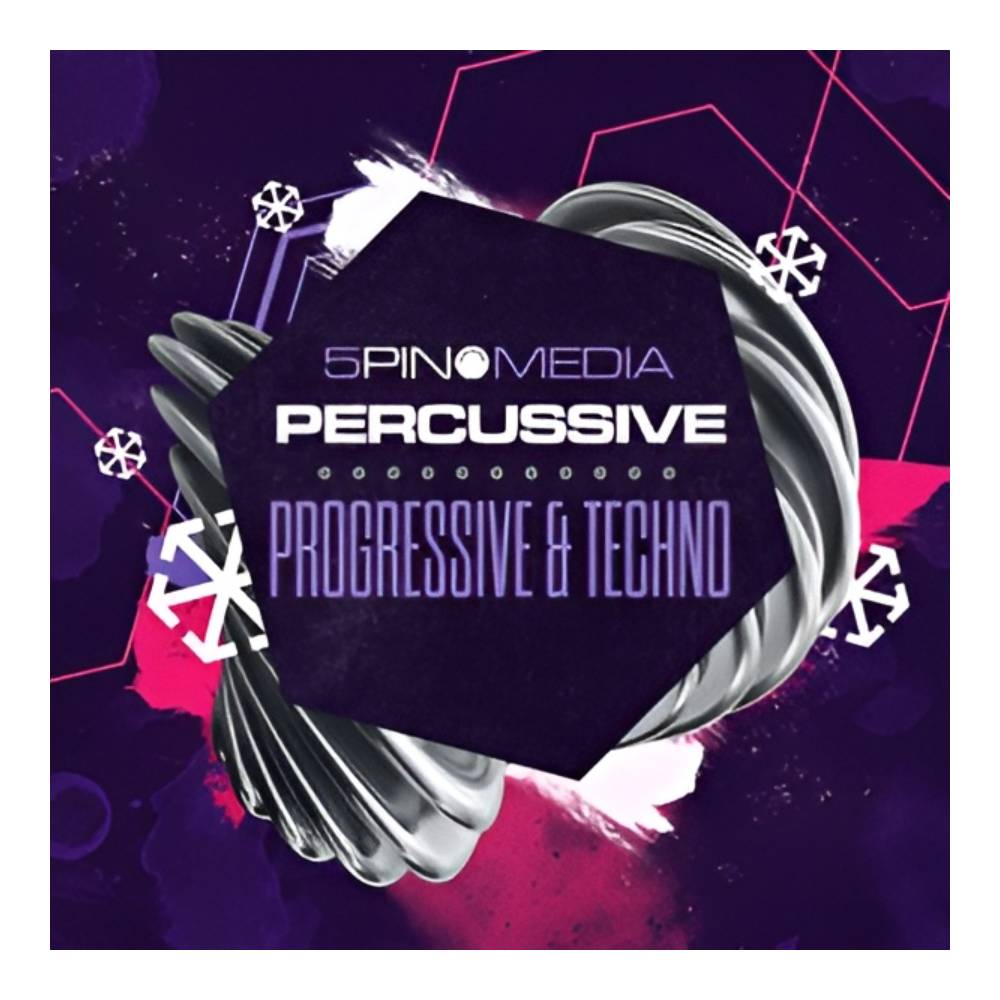 5PIN MEDIA PERCUSSIVE PROGRESSIVE & TECHNO 