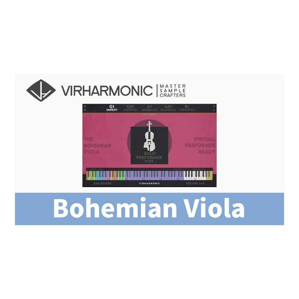 Rakuten - VIRHARMONIC Bohemian Viola [メール納品]