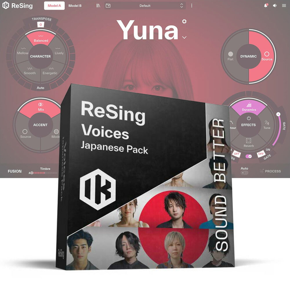 IK Multimedia ReSing Voices Japanese Pack 