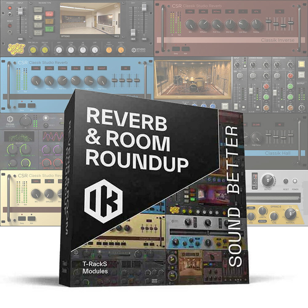 IK Multimedia Reverb & Room Roundup 