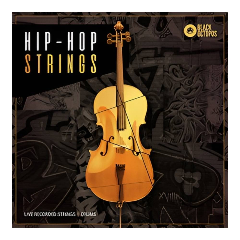 BLACK OCTOPUS HIP HOP STRINGS 
