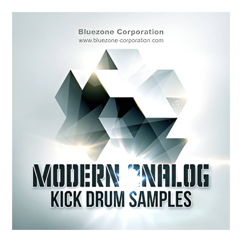 BLUEZONE MODERN ANALOG KICK DRUM SAMPLES 