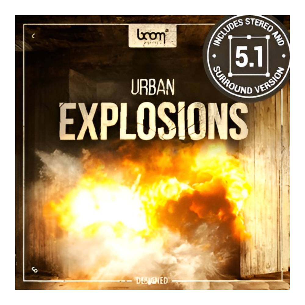 BOOM Library URBAN EXPLOSIONS - DESIGNED 