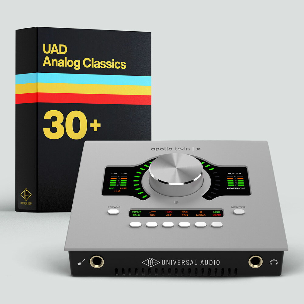 楽天市場】universal audio apollo twin x/quadの通販