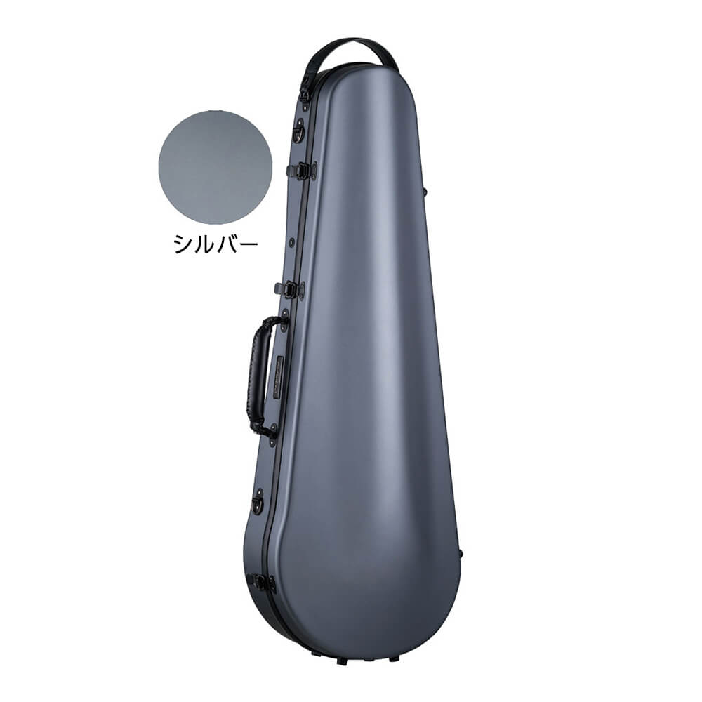 Carbon Mac CFA-2S S-SLV サテン シルバー【軽量かつ頑丈なビオラ用カーボンファイバー製ケース】