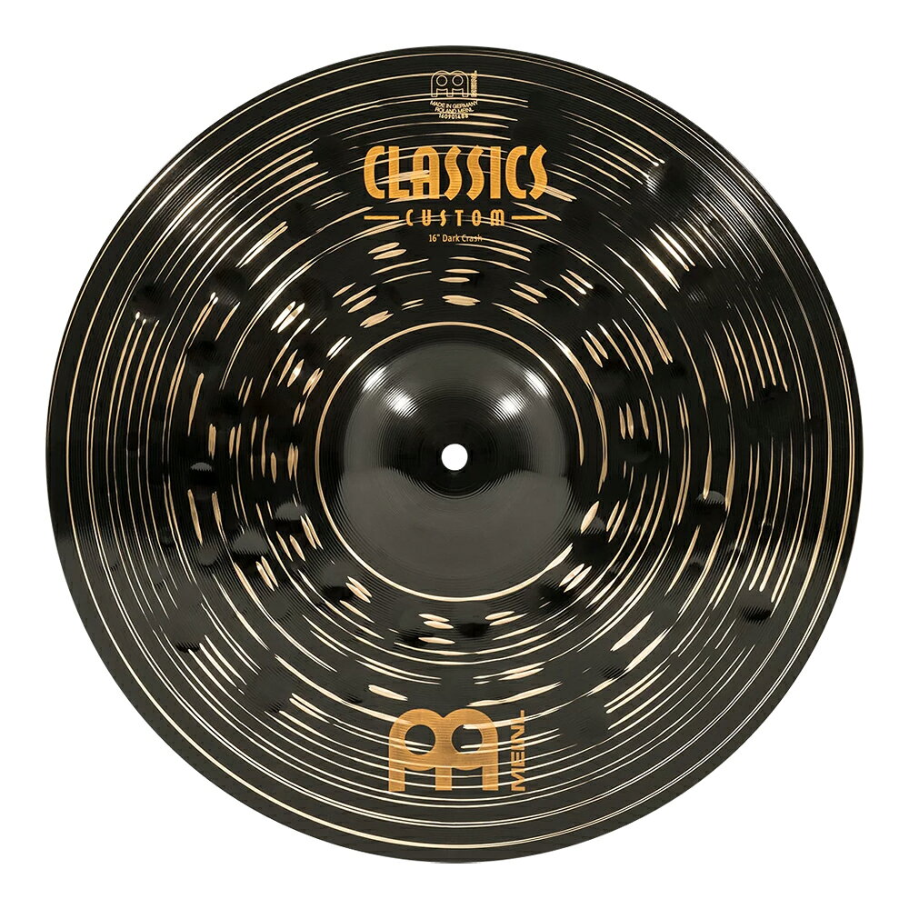MEINL Classics Custom Dark 16" Dark Crash - CC16DAC｜ミュージックランドKEY EASTの掲載写真