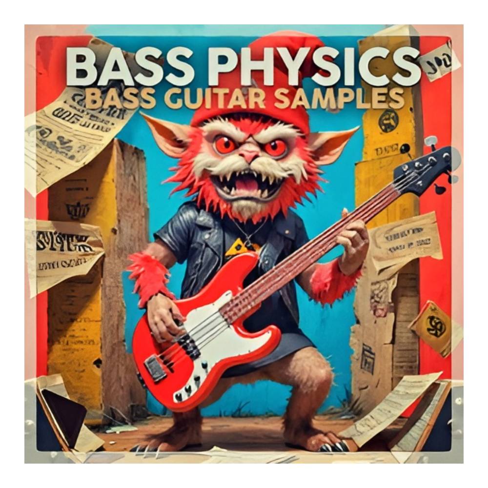 DABRO MUSIC BASS PHYSICS - BASS GUITAR SAMPLES [メール納品]