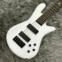 Spector NS ETHOS HP 5 White Sparkle Gloss【EMG Dual Coil P.U・Darkglass Tone Capsule搭載】