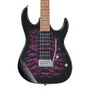 Ibanez アイバニーズ エレキギター Gio GRX70QA-TVT (Transparent Violet Sunburst)