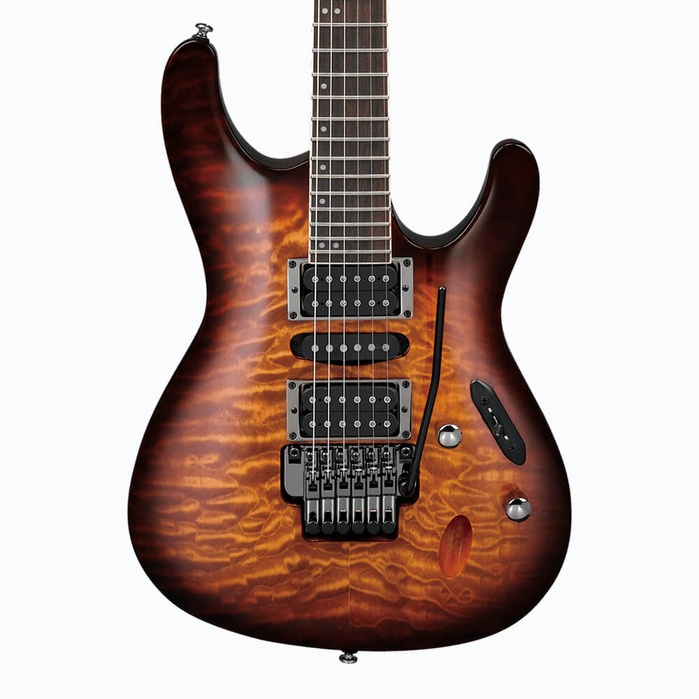 ■5,000円OFFクーポン配布中 Ibanez S Standard S670QM-DEB (Dragon Eye Burst)