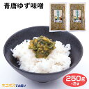 青唐ゆず味噌 250g×2袋 青唐 青唐辛子 ゆず味噌 みそ 味噌 ゆず 柚子 ごはんのお供 惣菜 おかず 調味料 お土産 おみやげ
