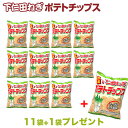 ザワつく!金曜日で紹介!! 群馬 お土産 送料無料 下仁田ねぎポテトチップス120g×11袋+1袋プレゼント 群馬みやげ おみやげ 下仁田ネギ 葱 ご当地 限定...