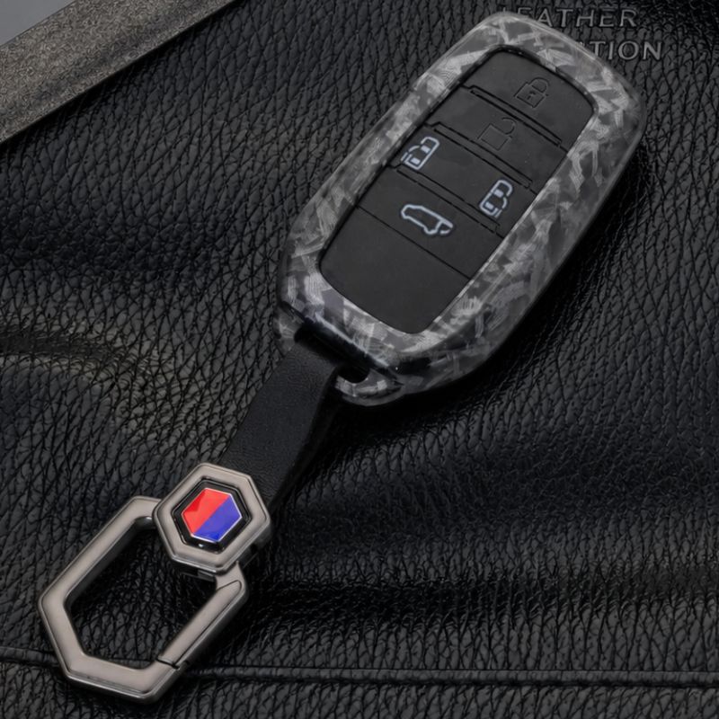 新型 ノア ヴォクシー 90系 キーケース フォージドカーボン調 ABS製 ハード スマートキーケース 5ボタン キーカバー おしゃれ 大人 高級感 メンズ レディース