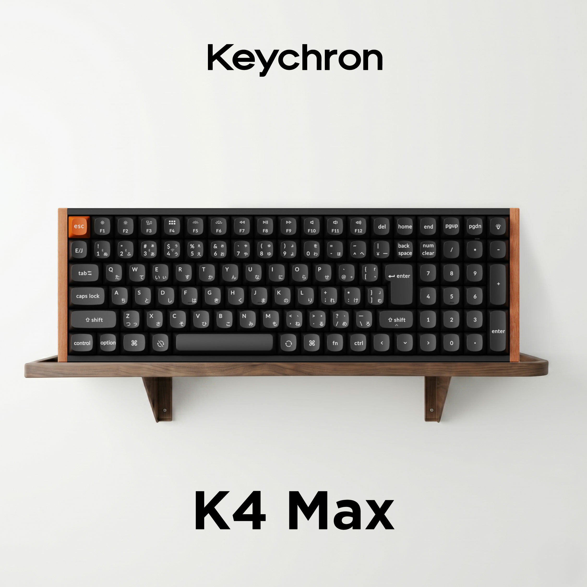 Keychron K4 MAX QMK Wireless Custom Mechanical Keyboard