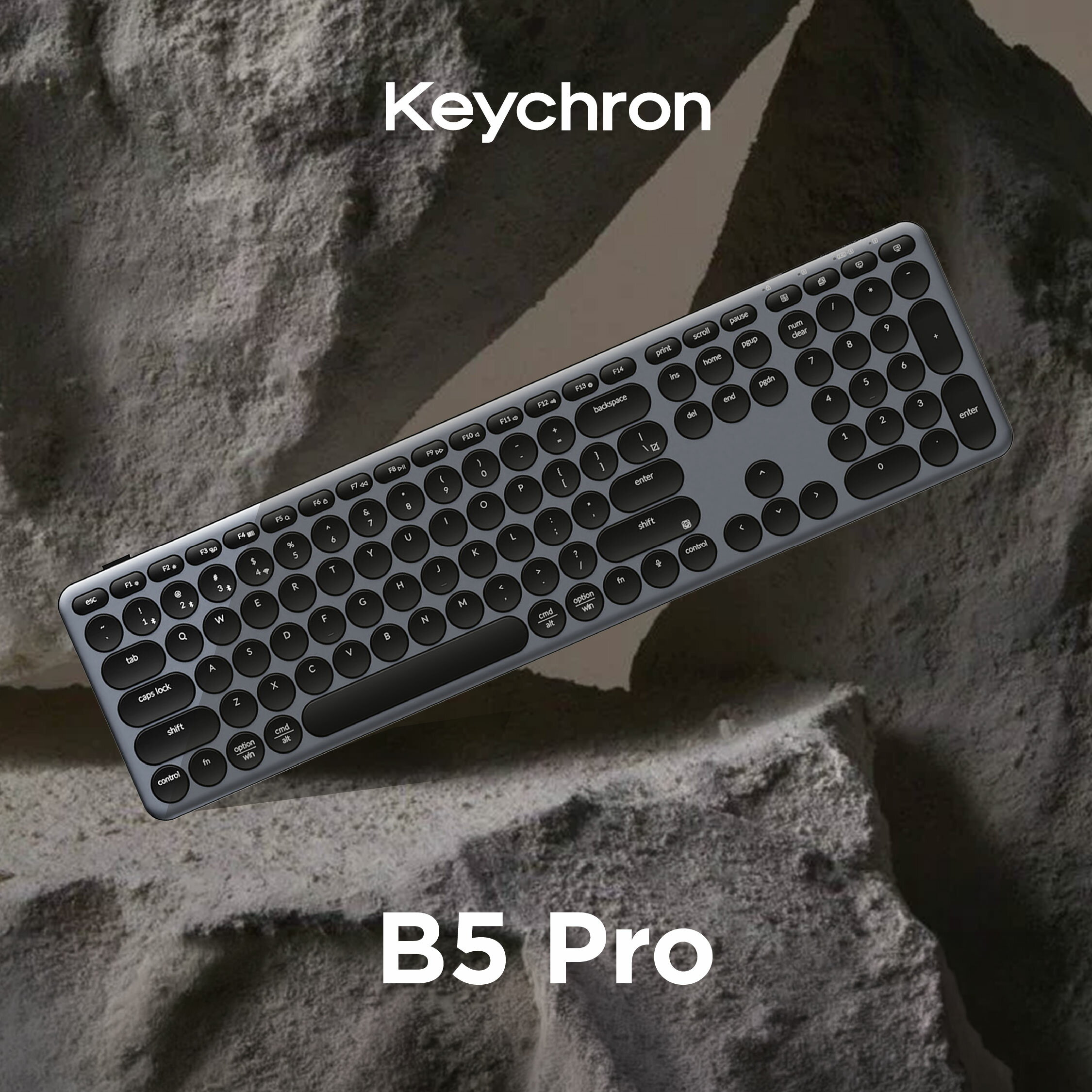 Keychron B5 Pro ウルトラスリム ワイヤレスキーボード
