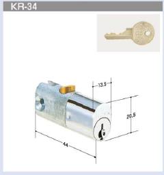 Rakuten - ロッカー、デスク錠　KR-34　　FCL-1