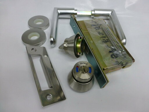 MIWAレバー錠LA33−8 51mm 33〜42mm トイレ用 MIWAレバー錠LA33−8 51mm 33〜42mm トイレ用