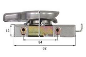 クレセント　不二サッシ　右　KJ−A　FPC＝2型