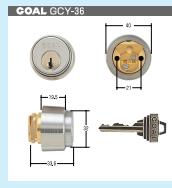 Rakuten - GOAL交換シリンダーPS（GCY-36）　扉厚38〜48mm