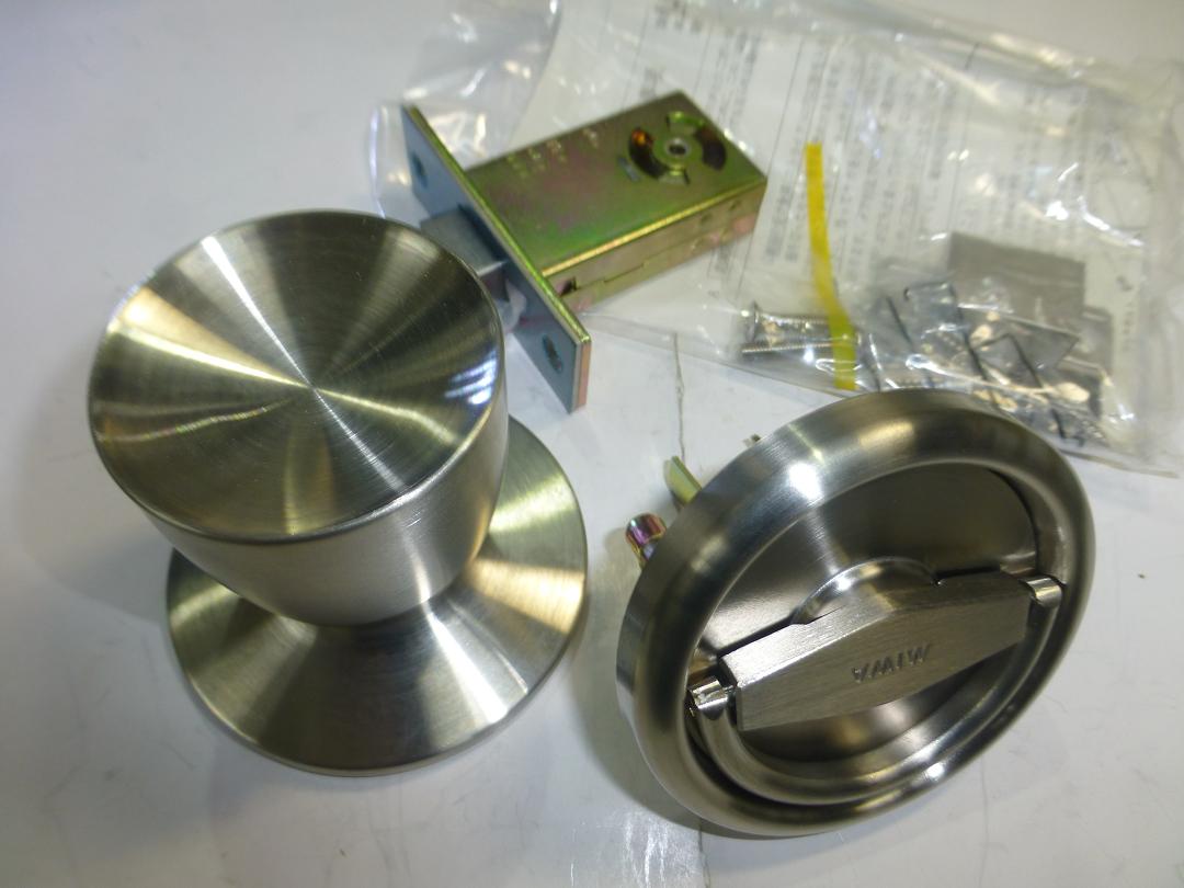 Rakuten - MIWA 握り玉錠片側丸ハンドル　OMCD扉厚33〜42mm　B/S51mm