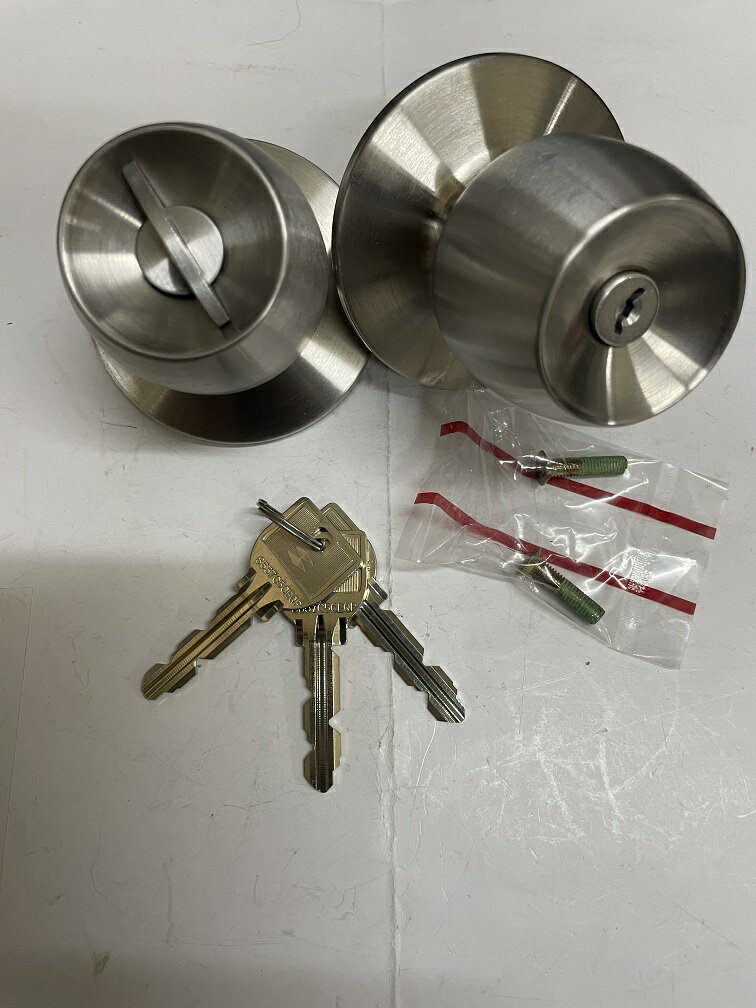 MIWA 握り玉錠　145HMW-1KNB　扉厚29〜33mm