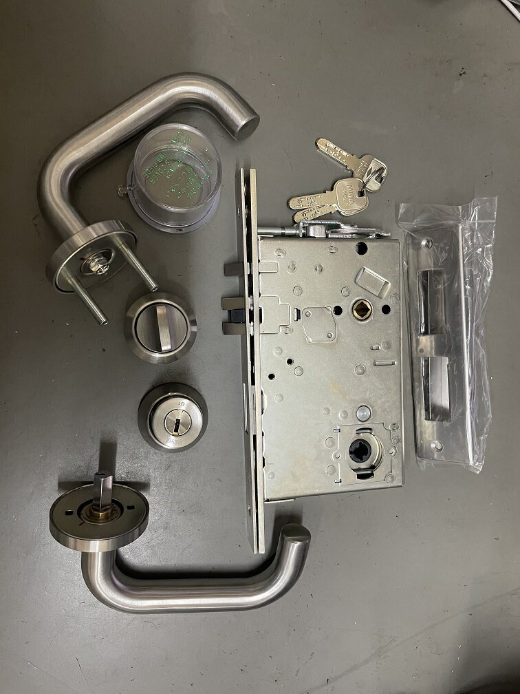 MIWA　レバーハンドル錠高級ケースロック（自動施錠タイプ）JN6MH-VT