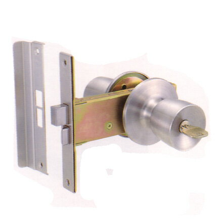Rakuten - MIWA 握り玉錠　M-58　兼用型B/S100　ドア厚25〜37mm