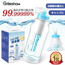 ★レビューでカートリッジ特典★ 浄水ボトル 水筒 ウォーターボトル 浄水でき 直飲み 携帯浄水器 簡易濾過器 アウトドア 登山 キャンプ用品 ボトル 防災グッズ 災害 サバイバル 軽量コンパクト 再利用可能 【日本正規品】 GS-286