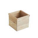 『木箱 SB20HT【取手付】単品 国産美し杉無垢材 りんご箱 半箱 木製 フタなし 杉 木の箱 無垢材 シンプル 木目 収納箱 ウッドボックス 収納 ボックス リンゴ箱 収納ボックス