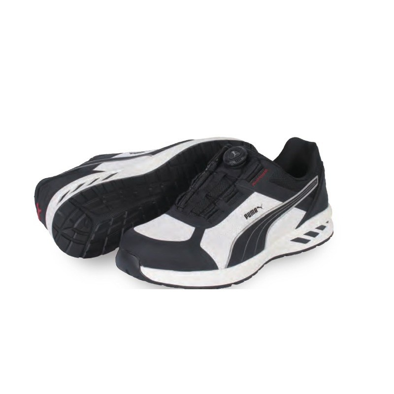【PUMA プーマ】64.403.0 スプリント2.1 ディスクロー 安全靴PUMAの安全靴「スプリント2.1 ディスクロー」（ブラック＆ホワイト）です。商品仕様品番64.403.0カラーブラック＆ホワイトサイズ25.0cm〜28.0cm備考受注発注商品。メーカーPUMA（プーマ）※こちらはメーカー取り寄せ（受注発注）の商品です。ご注文後にメーカーへ手配するため、発送までお時間をいただきます。メーカー欠品の際はご連絡のうえキャンセルとさせていただく場合があります。※画面の環境により、実際の色と異なって見える場合があります。