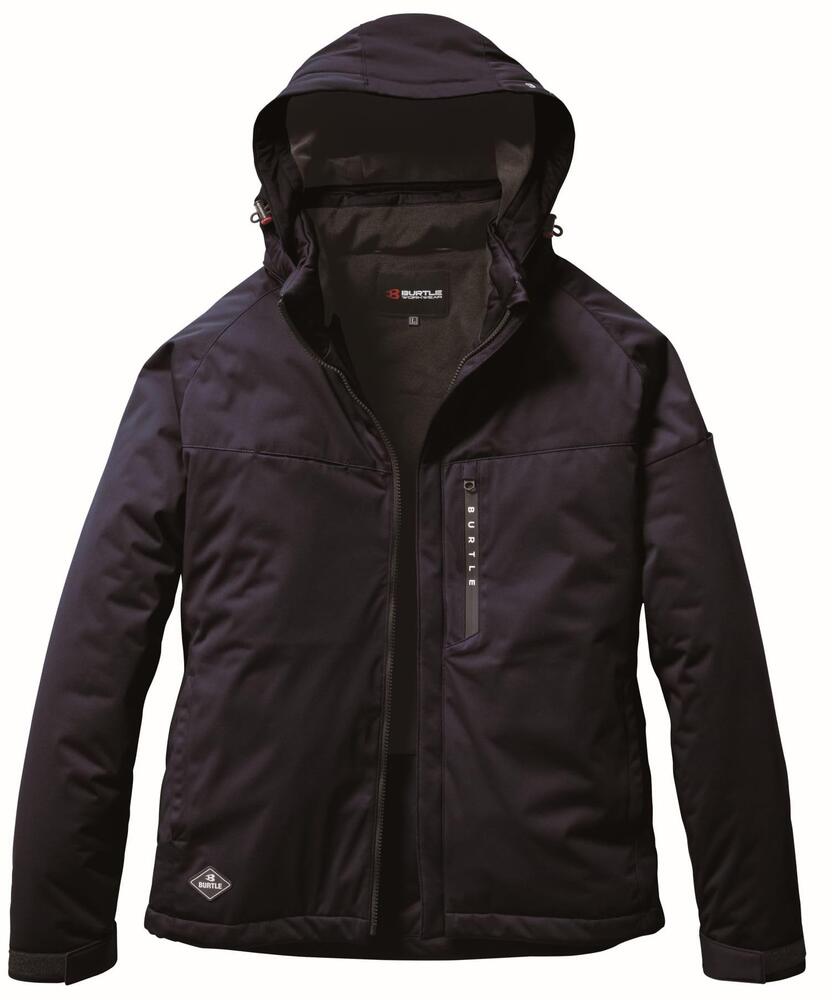 樂天商城 - BURTLE バートル フーディジャケット 防寒ジャケット 3260 ストレッチ 耐水圧10000mm 強撥水 防風 保温 吸水速乾 帯電防止 秋冬用 作業服 アウトドア ユニセックス 受注発注