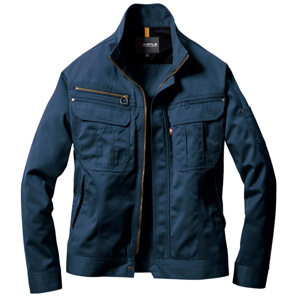 BURTLE バートル ジャケット ブルゾン 作業服 6101 制電 ソフトバーバリー ポケット充実 春夏 ワークウェア ユニセックス 受注発注