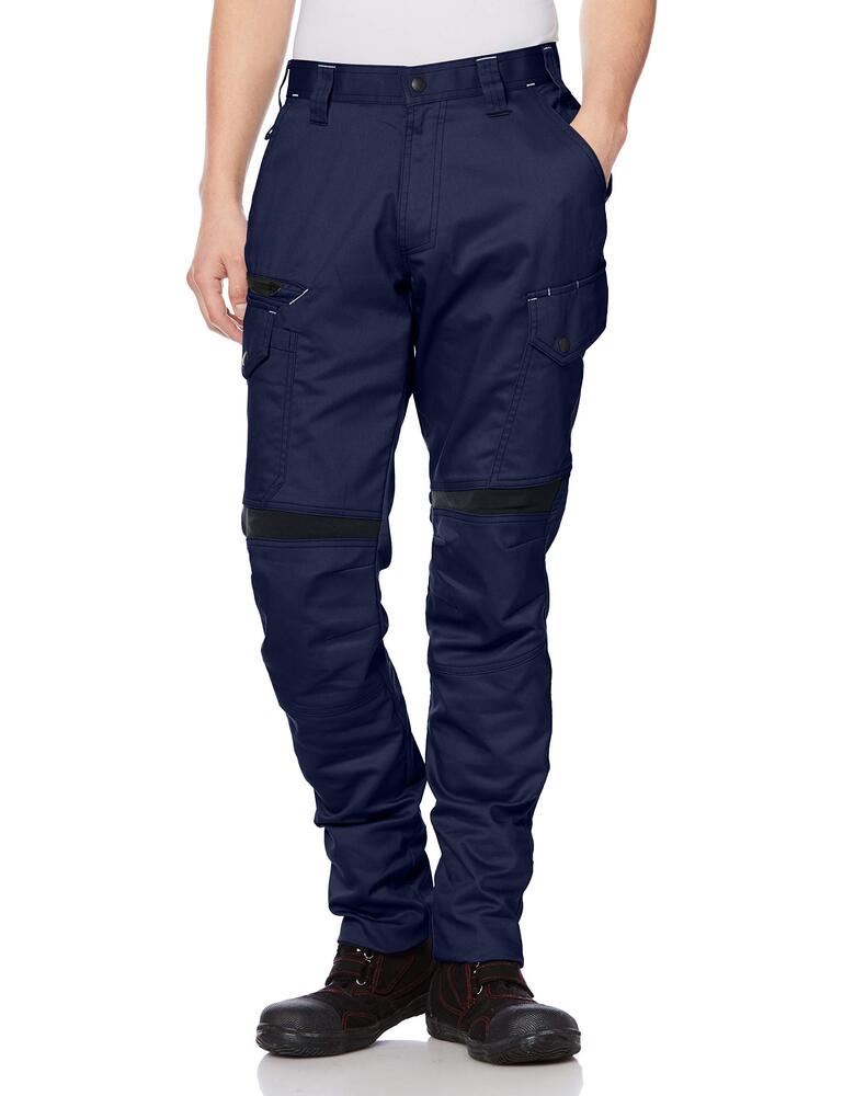 樂天商城 - 寅壱 TORAICHI カーゴパンツ 2130-219 ストレッチ制電ツイル JIS規格対応 通年 ワークパンツ メンズ 受注発注