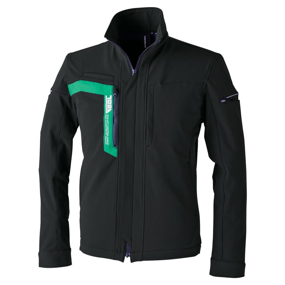 樂天商城 - TORAICHI 寅壱 ワークジャケット ブルゾン 3630-124 軽量 撥水 ストレッチ 反射 CORDURA ハーネス対応 静電気軽減 オールシーズン 作業服 作業着 カジュアル おしゃれ メンズ 受注発注