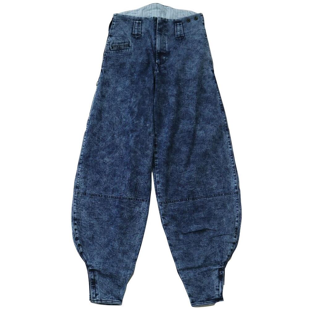 樂天商城 - 寅壱 TORAICHI デニム細身超超ロング八分 8922-448 鳶服 ワークパンツ 9.5ストレッチデニム ケミカルウォッシュ 秋冬 作業着 受注発注