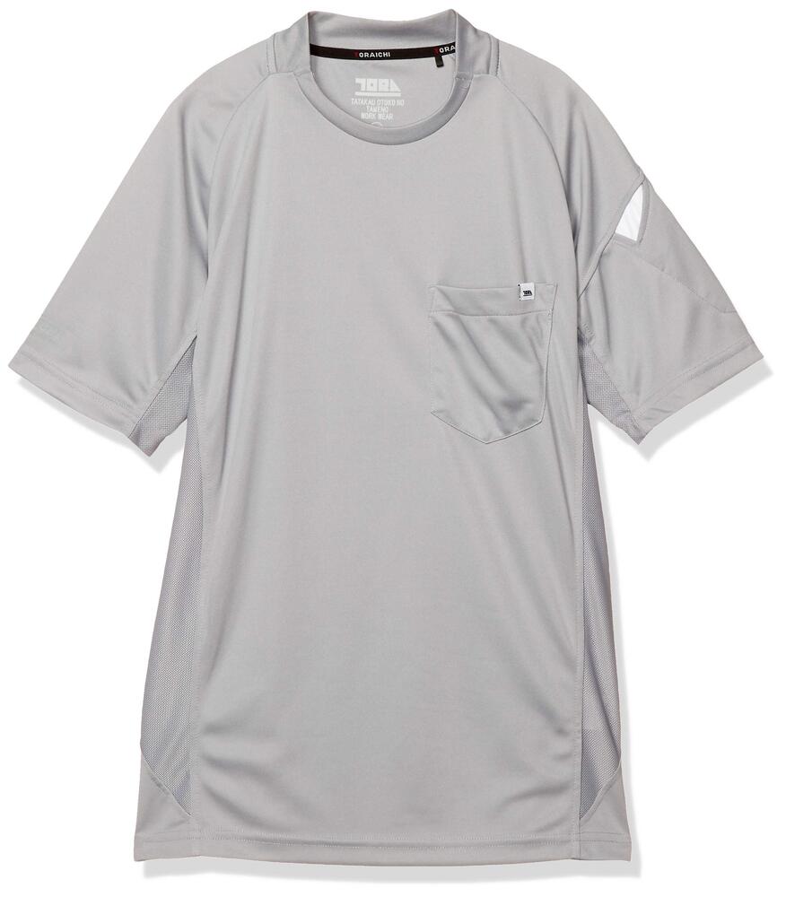 樂天商城 - TORAICHI 寅壱 半袖クルーネックTシャツ 作業Tシャツ 5949-618 吸汗速乾 脇メッシュ 消臭 春夏 作業服 ワークウェア メンズ 受注発注