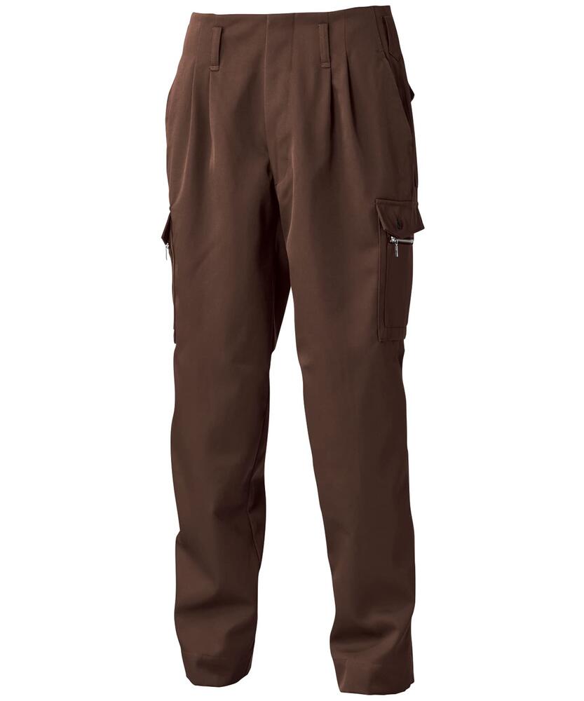 樂天商城 - TORAICHI 寅壱 ツータックパワー カーゴパンツ 作業ズボン 2530-207 制電 静電防止 耐久性 イージーケア 通年 作業現場 ワークウェア メンズ 受注発注