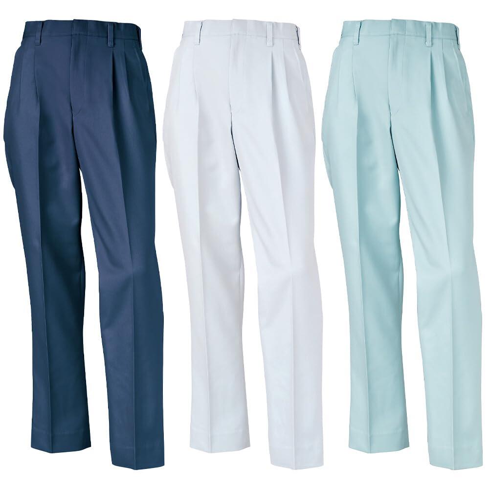 樂天商城 - KURODARUMA クロダルマ スラックス 作業ズボン ワークパンツ 防汚 リサイクル素材 オールシーズン 作業服 ワークウェア メンズ 受注発注