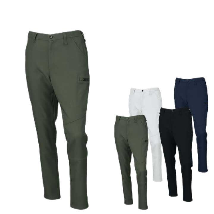 樂天商城 - KURO DARUMA クロダルマ カーゴパンツ 作業服 作業ズボン 35683 ストレッチ 制電 ユニセックス オールシーズン対応 男女兼用 受注発注