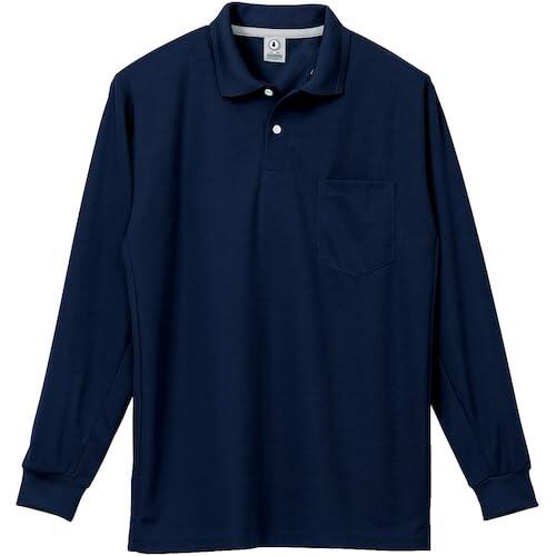 樂天商城 - KURODARUMA クロダルマ 長袖ポロシャツ ワークシャツ 作業服 25446 制電 消臭 吸汗速乾 リラックスカット 通年 ユニセックス 受注発注