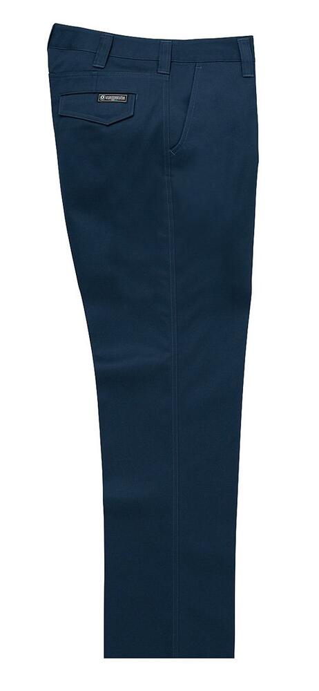 樂天商城 - KURO DARUMA クロダルマ レディース スラックス 作業服 ワークパンツ 315941 ノータック 制電 丈夫な生地 バックヨーク 秋冬通年 受注発注