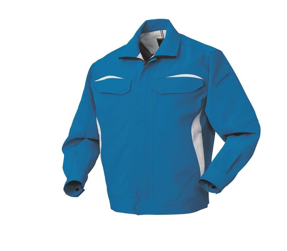 樂天商城 - KURODARUMA クロダルマ 長袖ジャンパー ブルゾン 作業服 32133 ストレッチ 撥水 リップストップ生地 反射材 ペン差し 通年 作業着 ワークウェア ユニセックス 受注発注