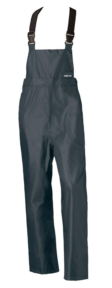 樂天商城 - KURO DARUMA クロダルマ レインサロペット レインウェア 合羽 47414 高耐久 軽量 耐水 透湿 リップストップ PUコーティング 裏メッシュ ウエスト裾調整 オールシーズン 作業服 ワーク 釣り 漁業 水産 ユニセックス 受注発注