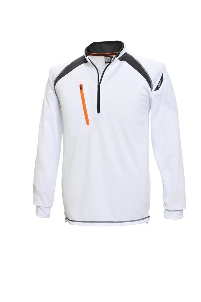 樂天商城 - TS DESIGN ティーエスデザイン ロングスリーブ ハーフジップ 5025 吸汗速乾 消臭 ドライメッシュ オールシーズン 作業服 作業着 スポーツ アウトドア タウンユース 男女兼用 ユニセックス 受注発注