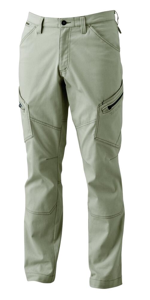 樂天商城 - TS DESIGN ティーエスデザイン カーゴパンツ ワークパンツ 3514 ハイブリッドコットン ストレッチ 形態安定 通年 作業服 メンズ 受注発注