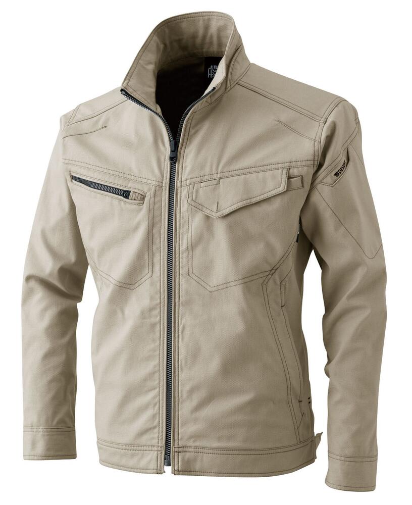 樂天商城 - TS DESIGN ティーエスデザイン 藤和 ハイブリッドコットンジャケット 作業服 ブルゾン 3516 高耐久 ストレッチ 形態安定 軽量 オールシーズン ユニセックス 受注発注