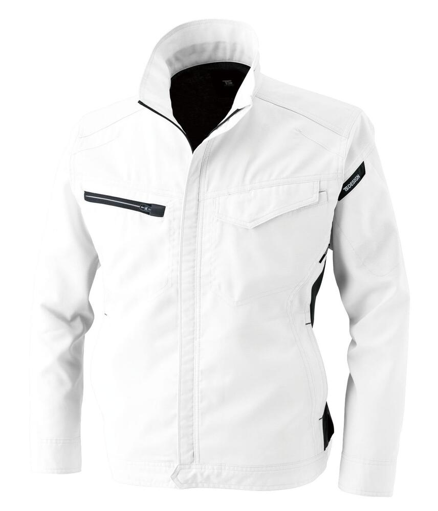 樂天商城 - TS DESIGN ティーエスデザイン 藤和 AIR ACTIVE ロングスリーブジャケット 8106 ストレッチ 制電JIS T8118適合 帯電防止 高通気 軽量 男女兼用 作業服 作業着 ユニフォーム 受注発注