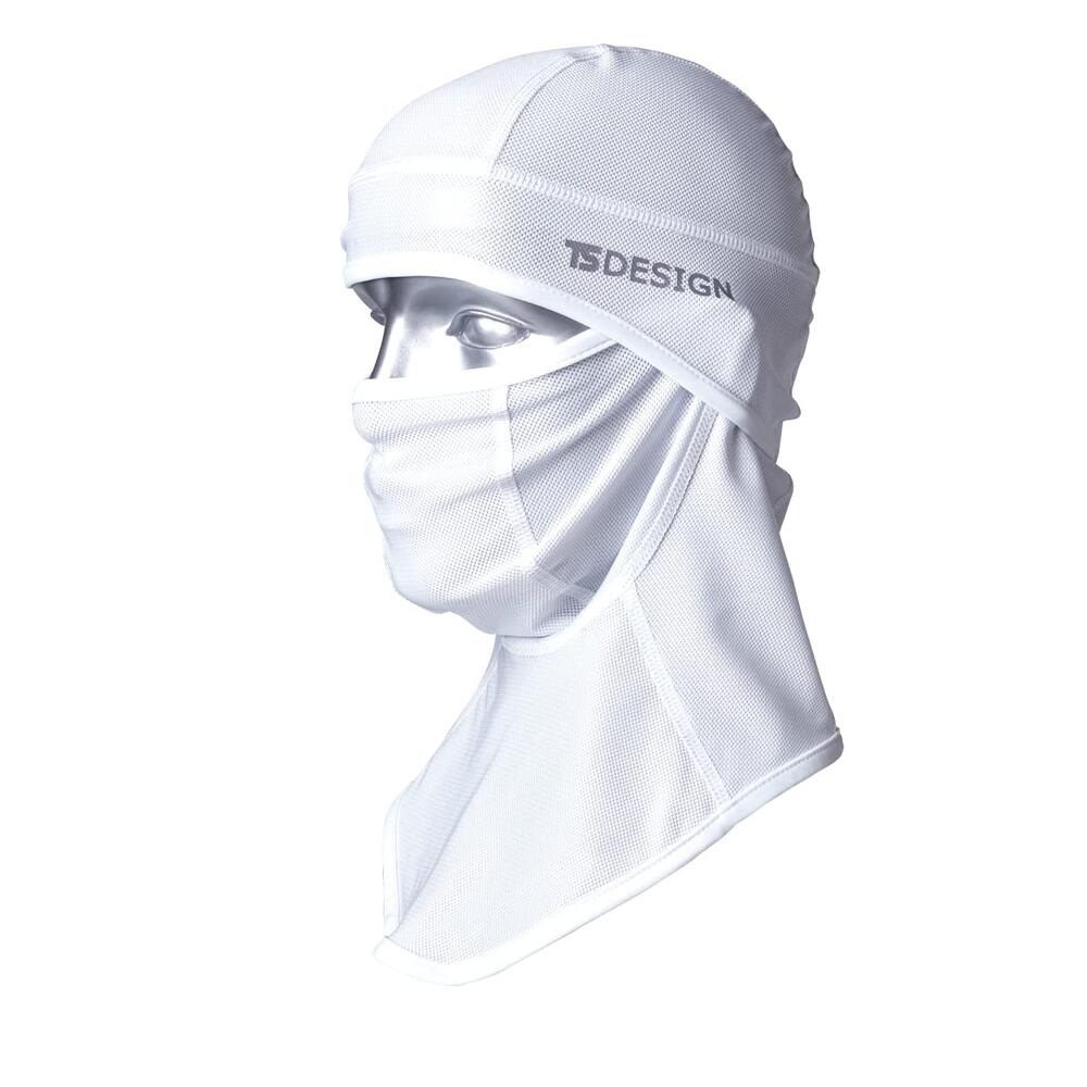 樂天商城 - TS DESIGN 藤和 バラクラバ アイスマスク フェイスマスク フェイスカバー 目出し帽 80119 6WAY UVカット99% 接触冷感 吸汗速乾 春夏 夏用 作業 ワーク アウトドア スポーツ ユニセックス 男女兼用 受注発注