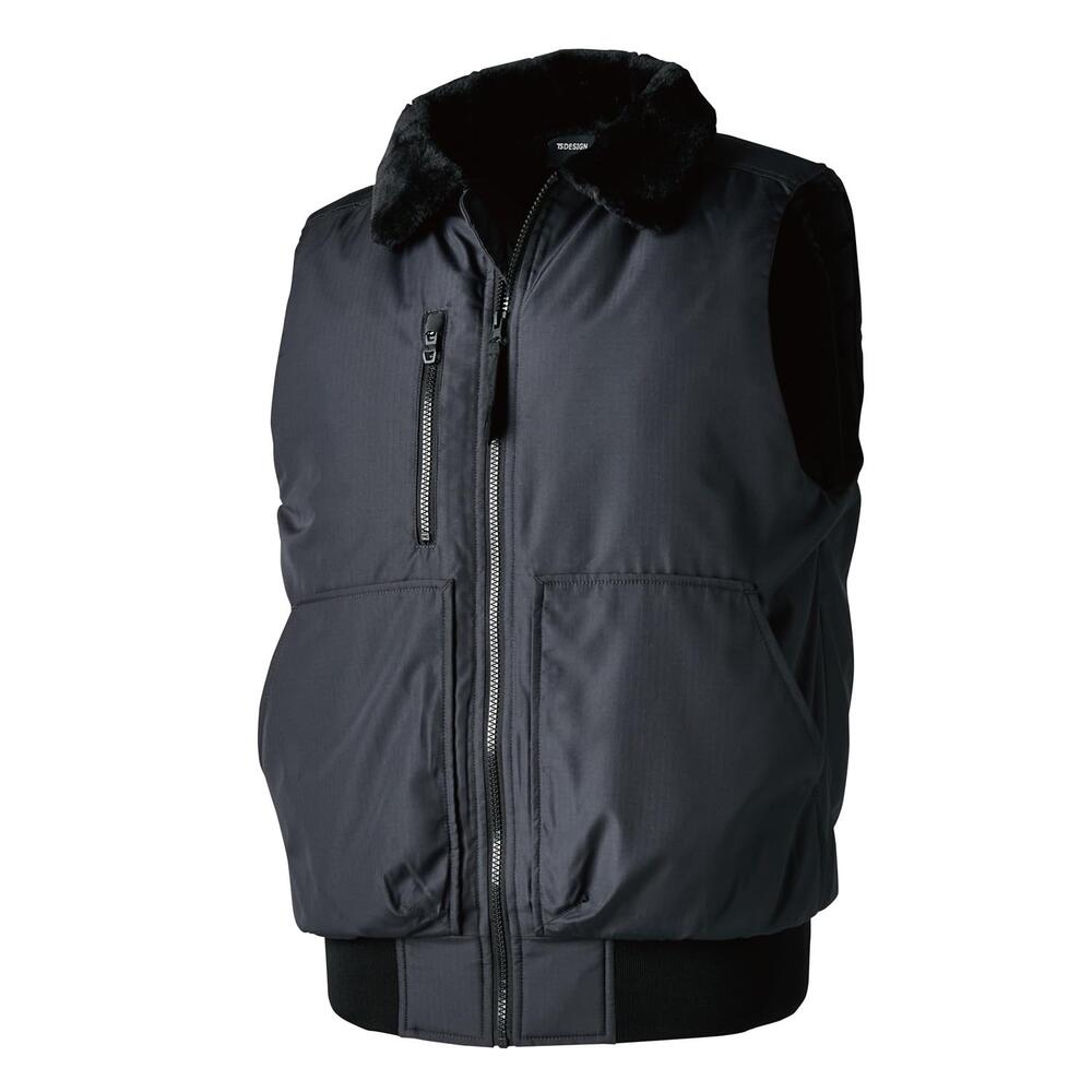 樂天商城 - TS DESIGN ティーエスデザイン ウィンターフライトベスト 防寒ベスト 作業ベスト 46328 撥水 防風 保温 軽量 反射機能 秋冬 作業着 ワークウェア 男女兼用 受注発注